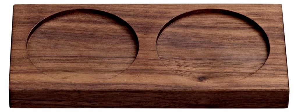 Mühlen-Tablett 2er - Mühlenuntersetzer aus Holz | Gewürzaufbewahrung und Küchen Organizer für Gewürzmühlen | Aus hochwertigen, nachhaltigen ...