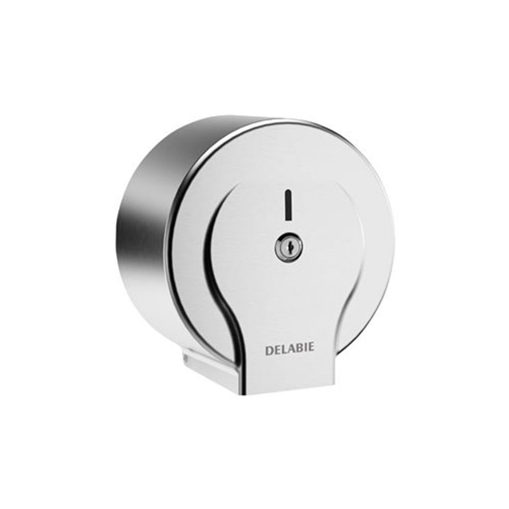 Delabie WC-Papierhalter f. Papierrolle 200m Edst. 1.4301 sat.