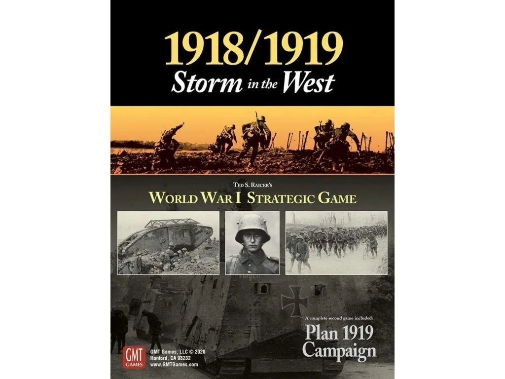 1918/1919 : Tempête à l'Ouest - Simulation Militaire avec Carte Détaillée