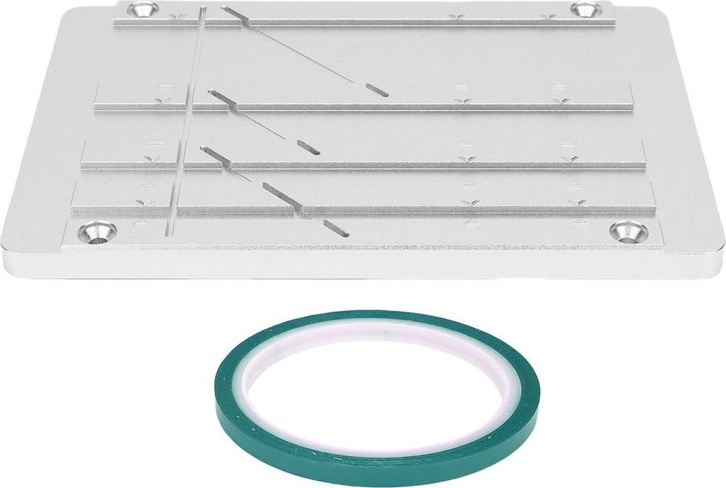 Spleißblock-Kit, passend für Revoxsonido, verstellbar, 1 Zoll, 1/2 Zoll, 1/4 Zoll, 1/8 Zoll, 10 Zoll, offene Spule, Grün