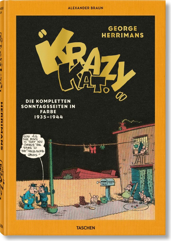 George Herrimans "Krazy Kat". Die kompletten Sonntagsseiten in Farbe 1935-1944