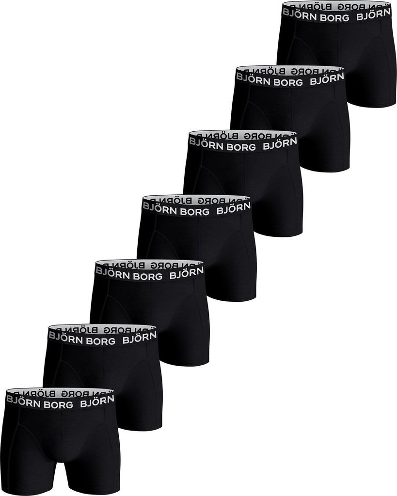 Björn Borg Baumwolle Stretch Boxershorts Herren (7-pack)