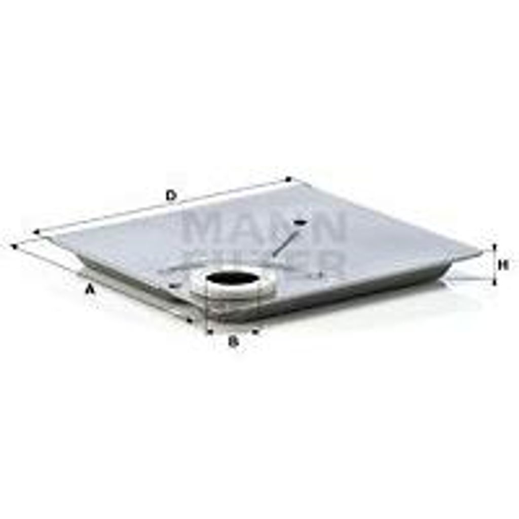 MANN-FILTER H 1615 x KIT Hydraulikfilter, Automatikgetriebe OE 24311218550 kompatibel mit 3er E30