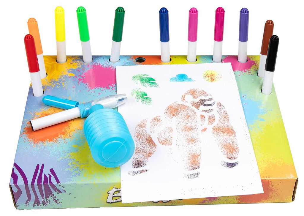 Blasstift-Set mit Pumpe – Tiere