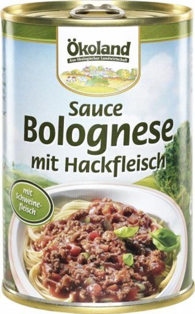 ÖKOLAND Sauce Bolognese (1 x 400 g) Produktbild 