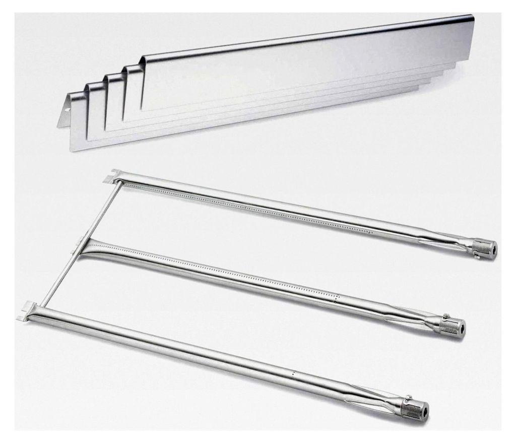 5er-Pack 16GA 57,1 cm Flavorizer Bar Brenner für Weber Spirit E310 E320, Spirit 700, Genesis Silver B & C, Platinum B & C, Gold B & C, Weber 900
