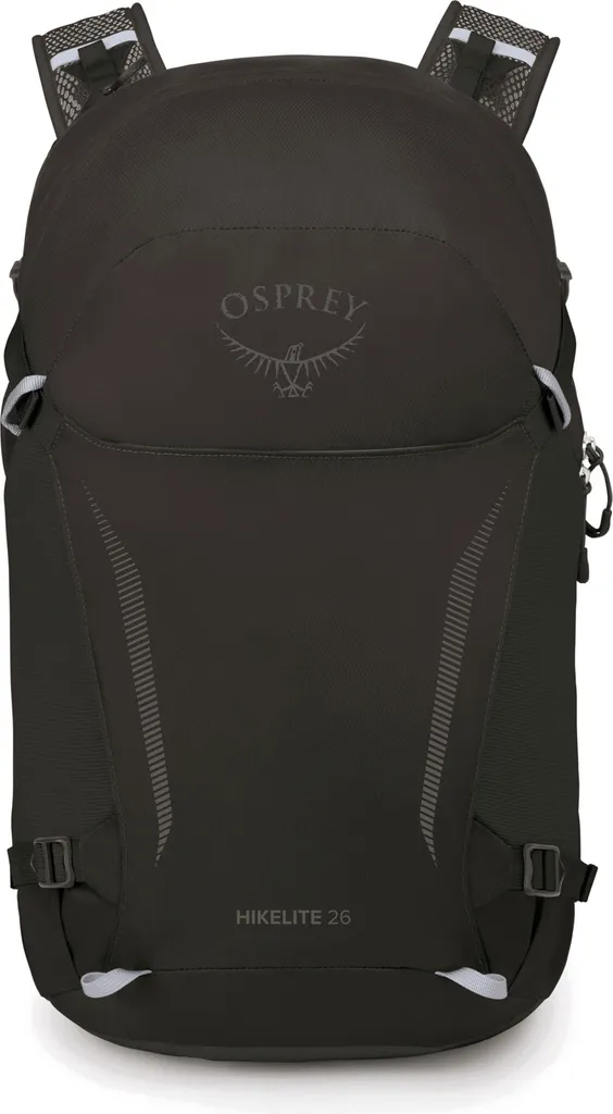 Sac à dos de randonnée Osprey Hikelite 26 noir avec housse de pluie