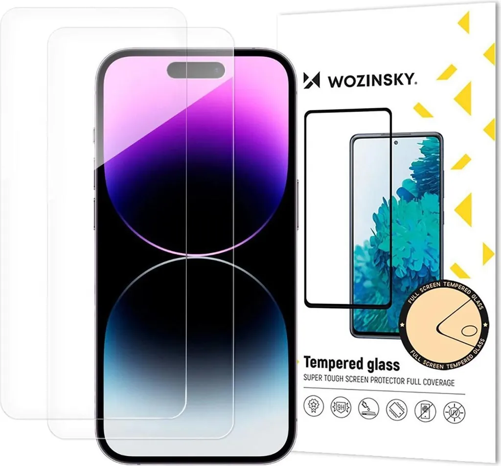 Set 2 Pezzi Vetro Temperato Wozinsky iPhone 17 Air - Protezione 9H Premium