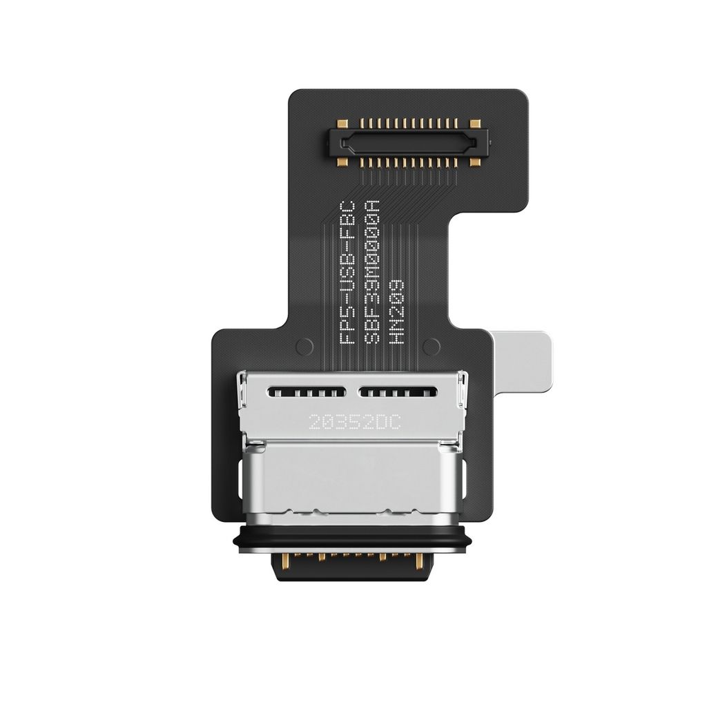 Fairphone F5USBC-1ZW-WW1, Ladeanschluss, Fairphone, Fairphone 5, Schwarz, 13,1 mm, 20,2 mm