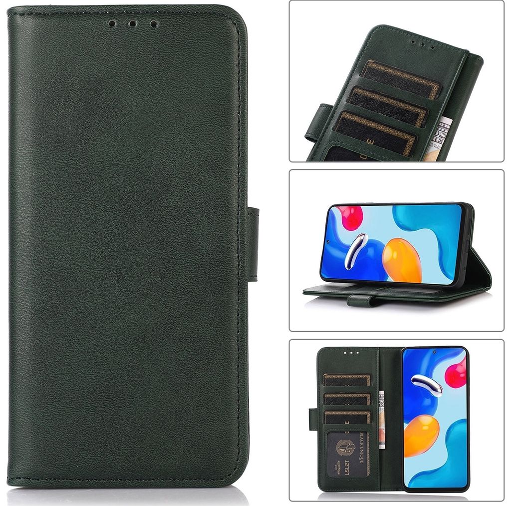 Mobigear Wallet Google Pixel 8 Pro Hülle Klapphülle Geldbörse - Grün