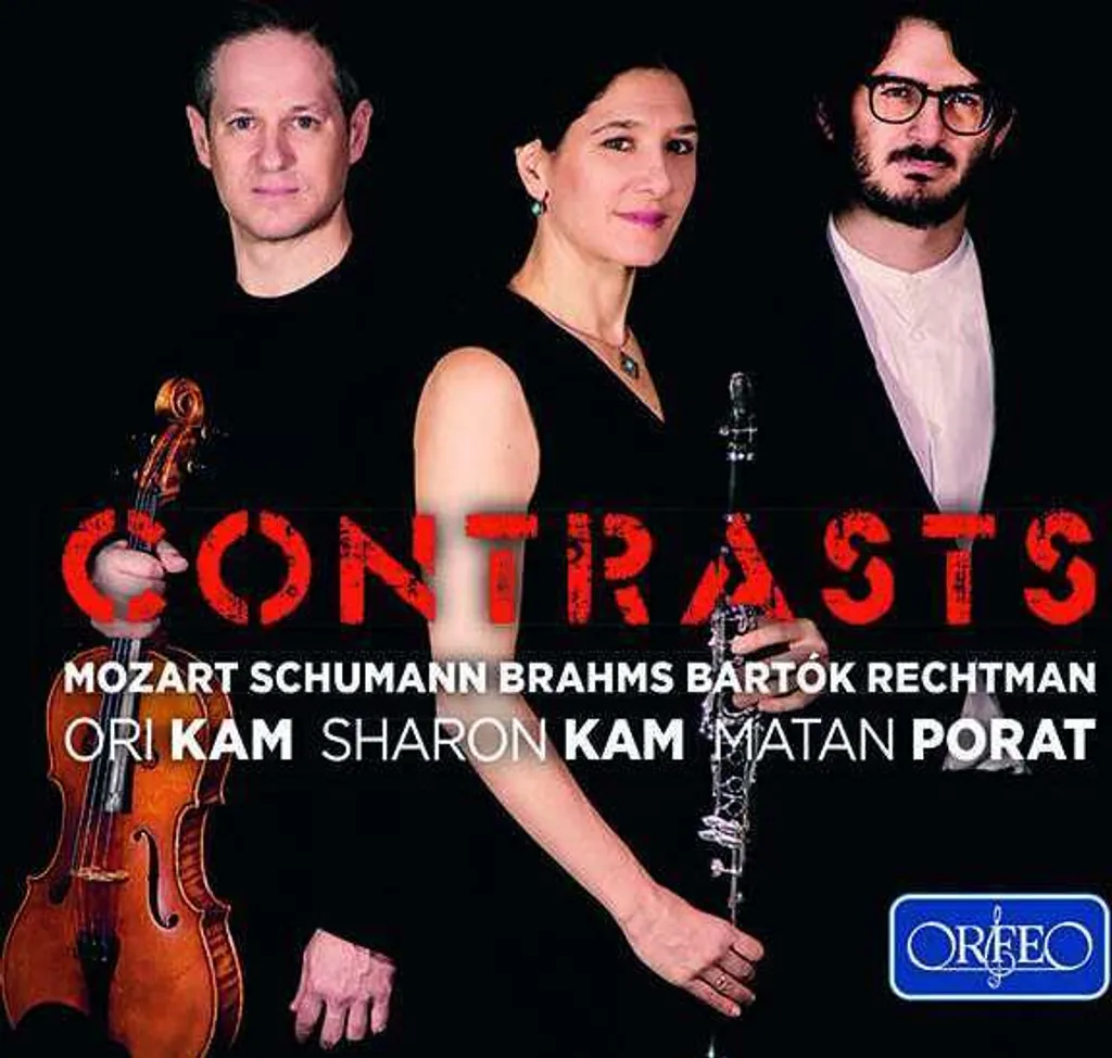 Album CD Musique Classique Sharon Kam Contrast Mozart et Schumann 12cm