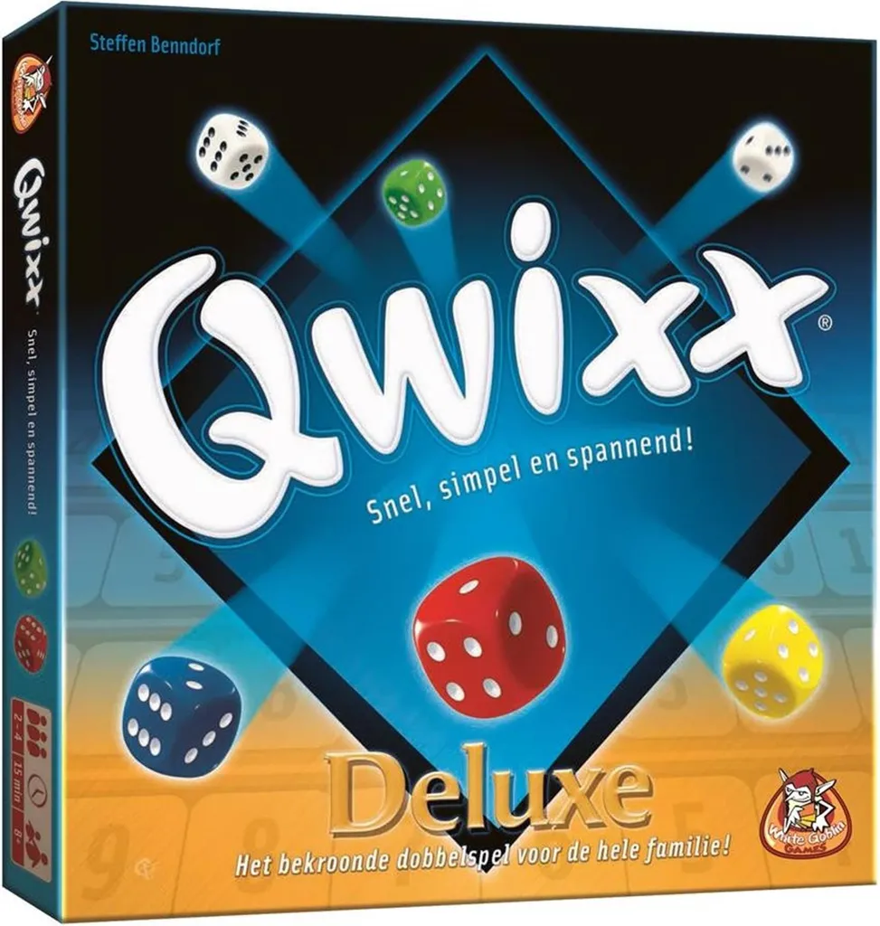 Jeu de société de voyage Qwixx Deluxe pour des soirées en famille