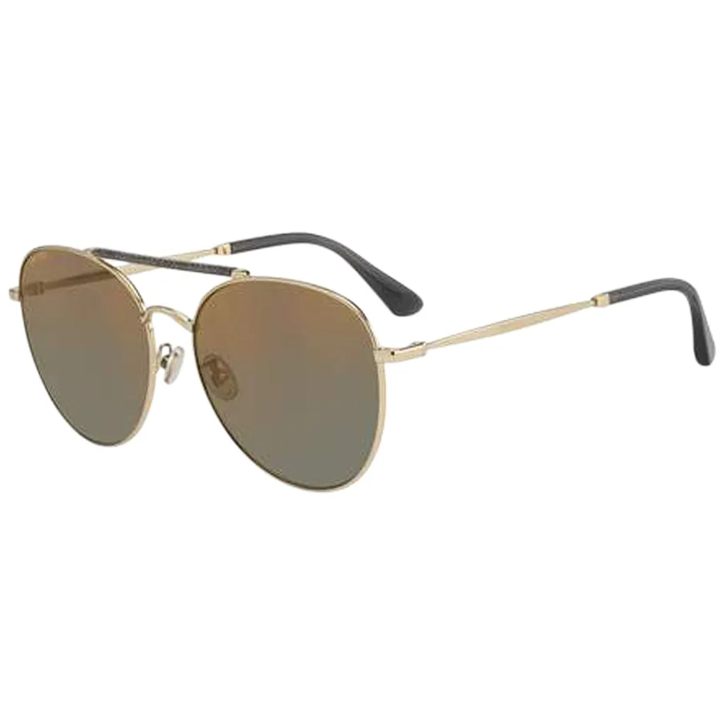 Monture de lunettes de soleil femme Jimmy Choo Abbie diam. 61 doré