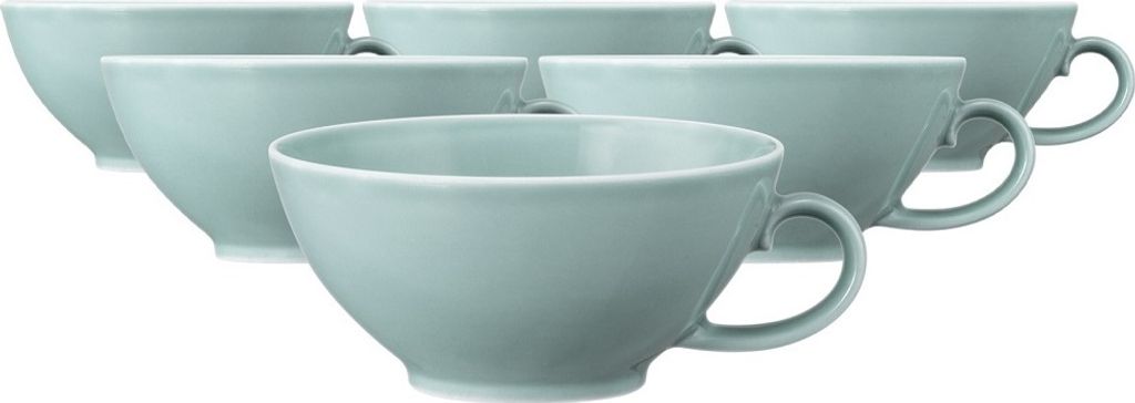 Seltmann Weiden Beat Arktisblau Teeobertasse 0,14 l 6er Set
