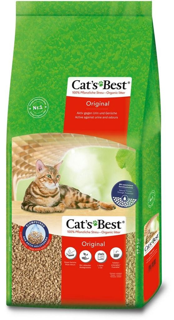 Gatti Migliori 17,2 kg Litière pour chats « Originale » Image du produit 
