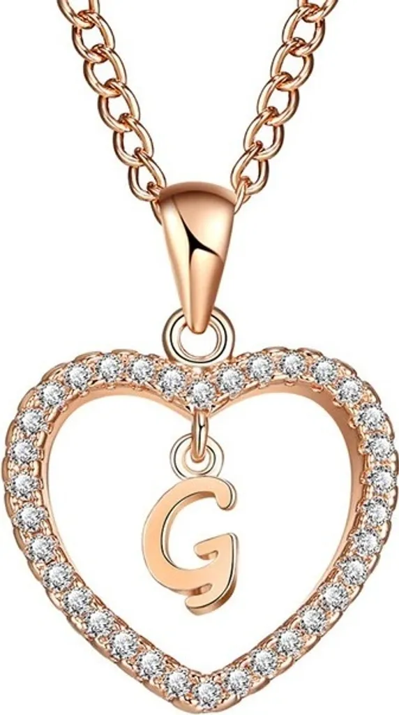 Acquista Ora: Collana Lettera G Oro 18K KP5190 - Nickel Free!