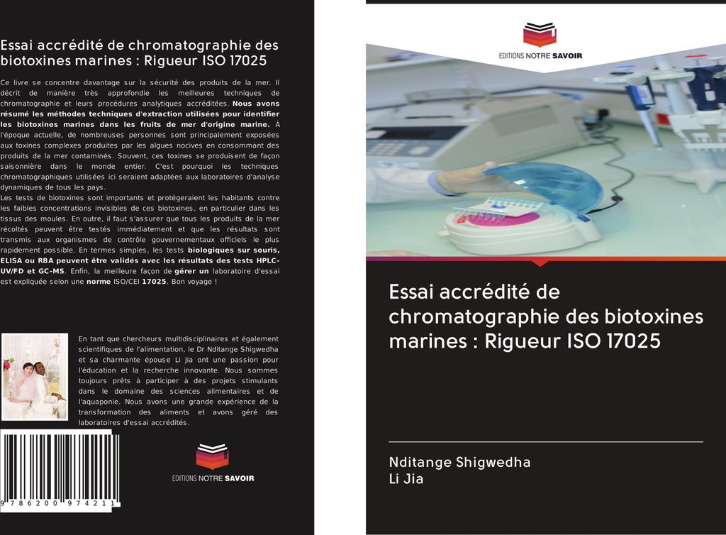 Essai accrédité de chromatographie des biotoxines marines : Rigueur ISO 17025