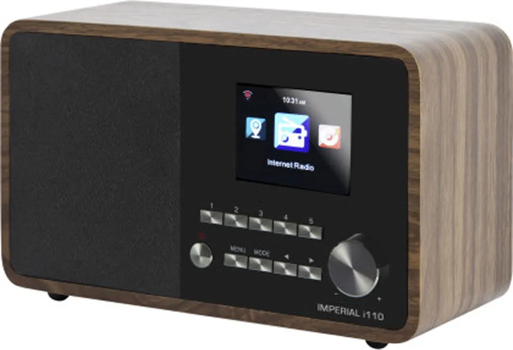 Radio web Imperial i110 design bois avec grand écran couleur