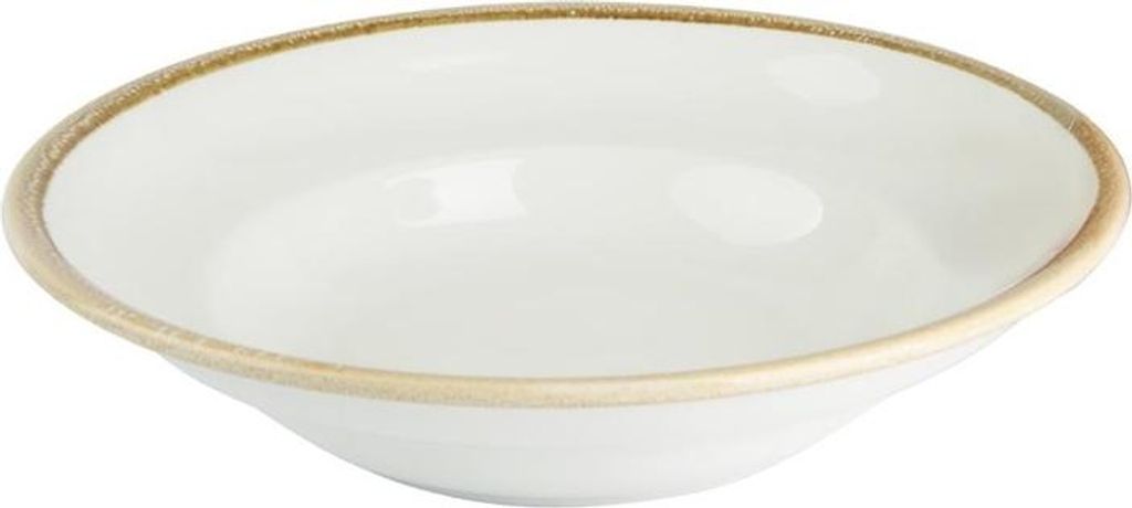 Olympia Kiln Pasta Schüssel Kreide 250mm 340ml (4 Stück)