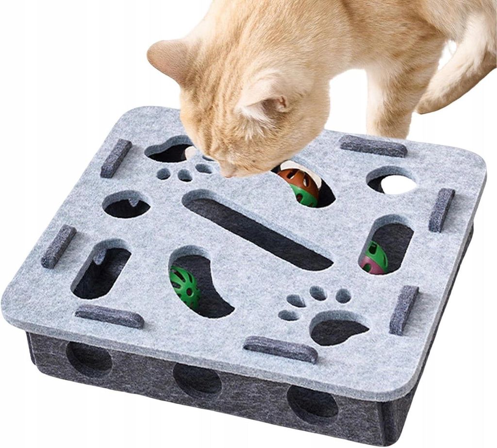 Genérico Katzenspielzeug | Interaktives Katzenspielzeug | Labyrinth-Spielzeug für Katzen