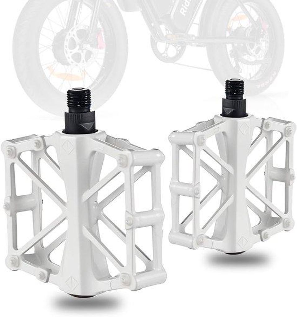 Elektrische Fahrradpedalen, aluminium lichtgewicht Plattformpedal mit Slip-Stop, nachhaltiges Fahrradpedal für E-Bikes
