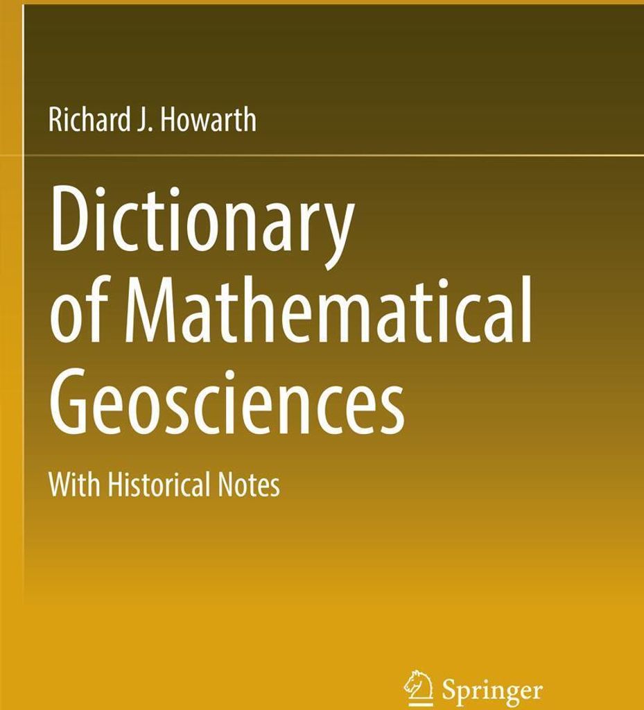 Dictionary of Mathematical Geosciences