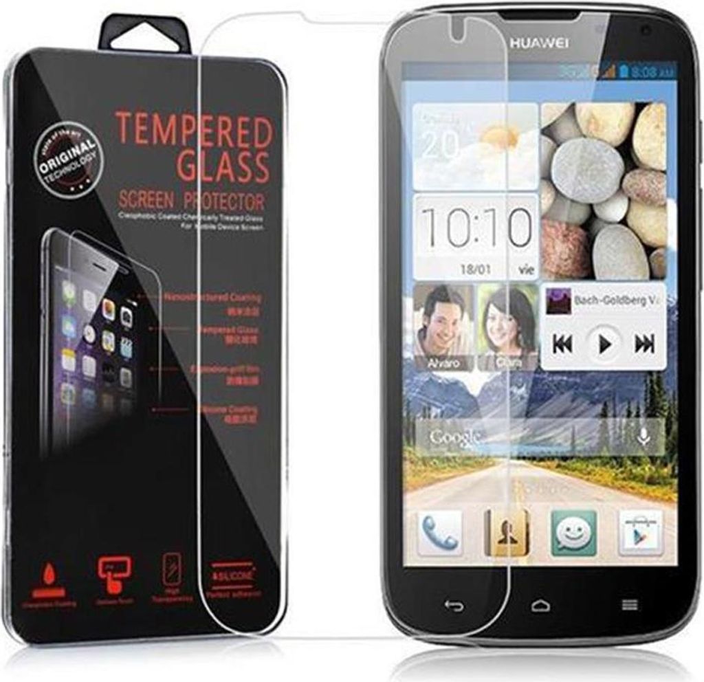 Cadorabo Panzer Folie für Huawei Ascend G610 Schutzfolie in Produktbild 