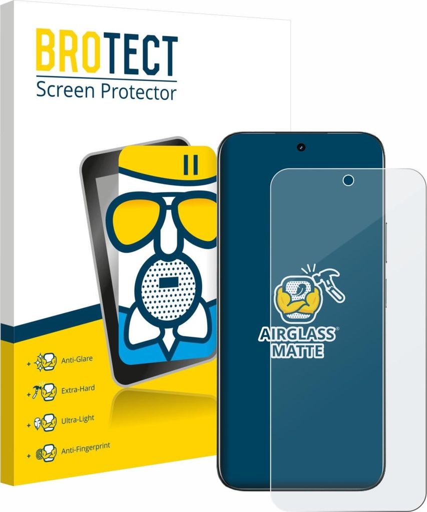 BROTECT Entspiegelungs Schutzglas für realme C85 Schutzfolie Panzer Folie Glas Display Schutz matt
