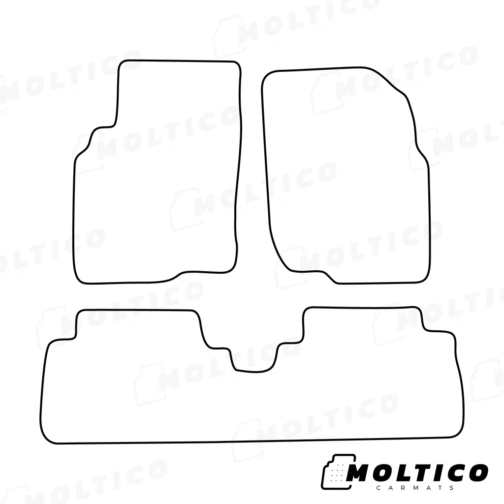 Tappetini Auto di Lusso per Nissan Almera Tino 2000-2006 Velluto - 2