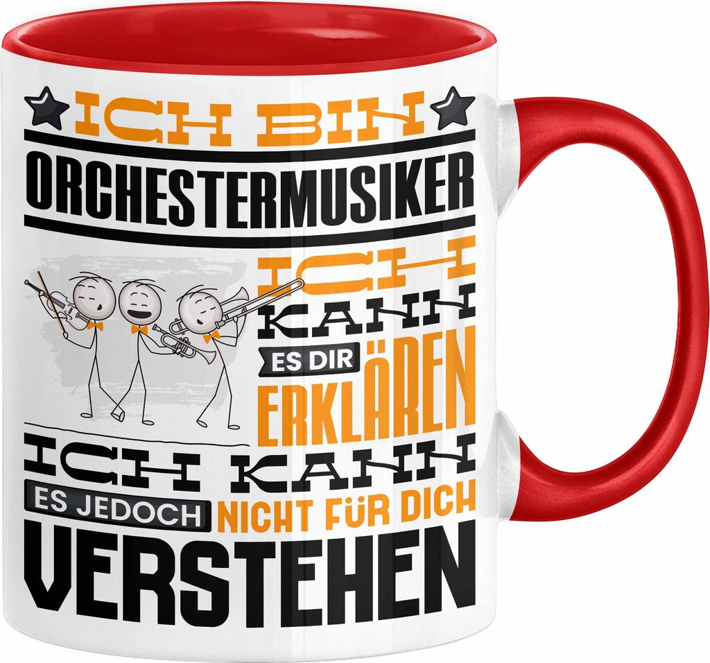 Orchestermusiker Geschenk Tasse Geschenkidee für Produktbild 