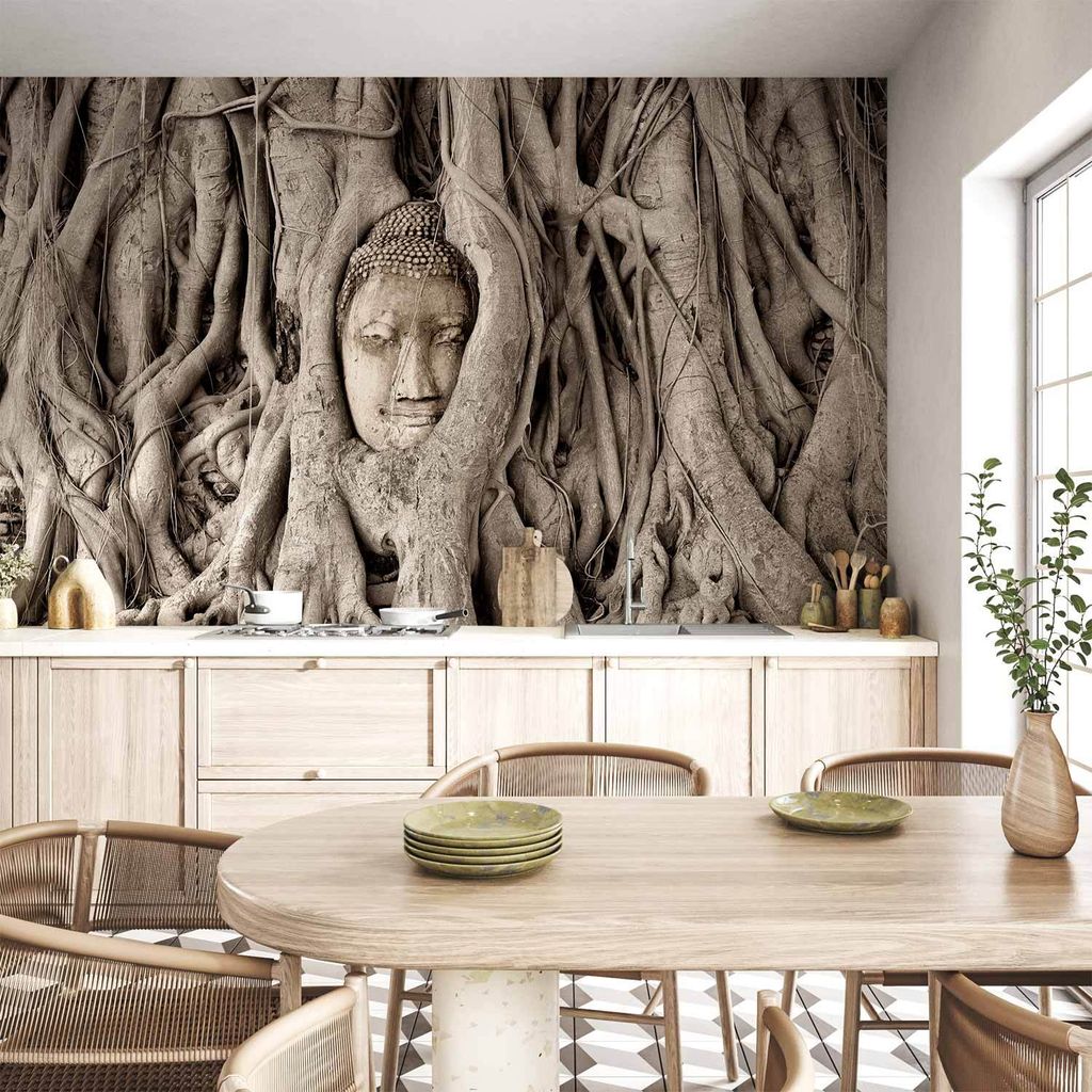 Vlies Fototapete - Buddha's Tree 100x70 cm Orient h-B-0061-a-a