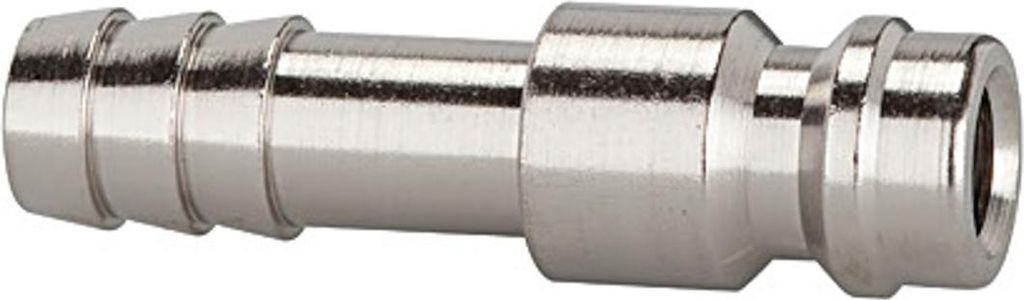 Riegler Einstecktülle für Kupplungen NW 5, Messing vernickelt, Tülle LW 4