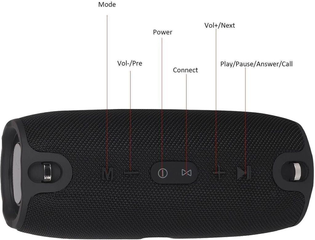 Wireless Bluetooth Lautsprecher MusikboxTragbarer 40W Produktbild 4