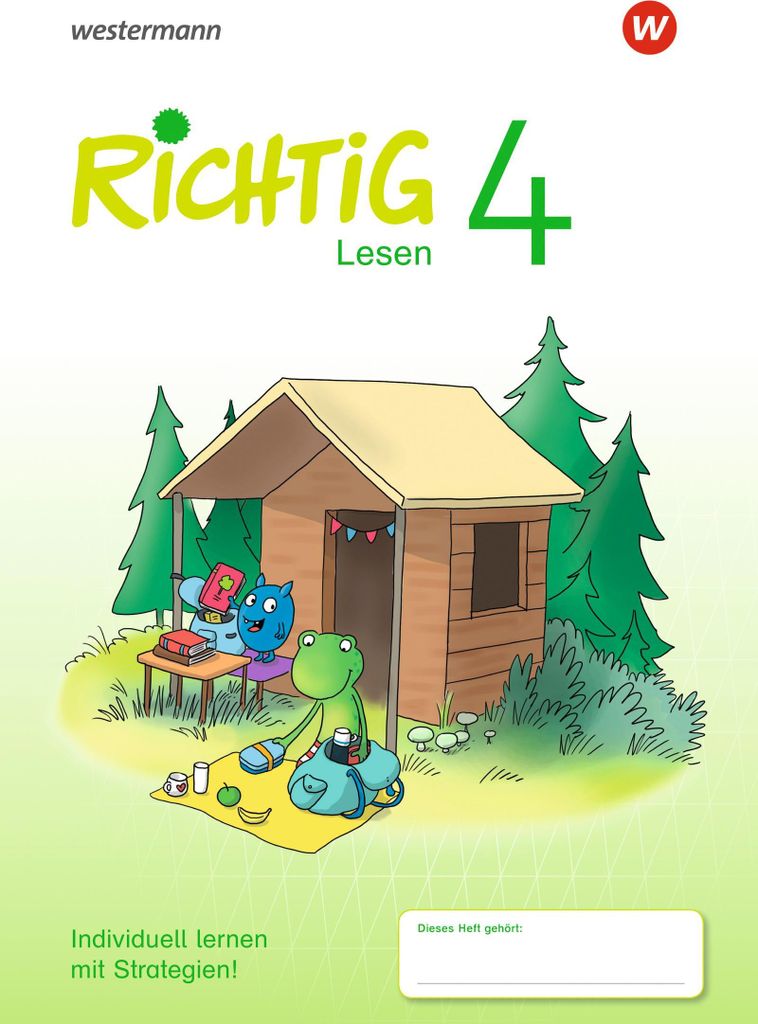 RICHTIG Lesen 4. Lesen Übungsheft Produktbild 