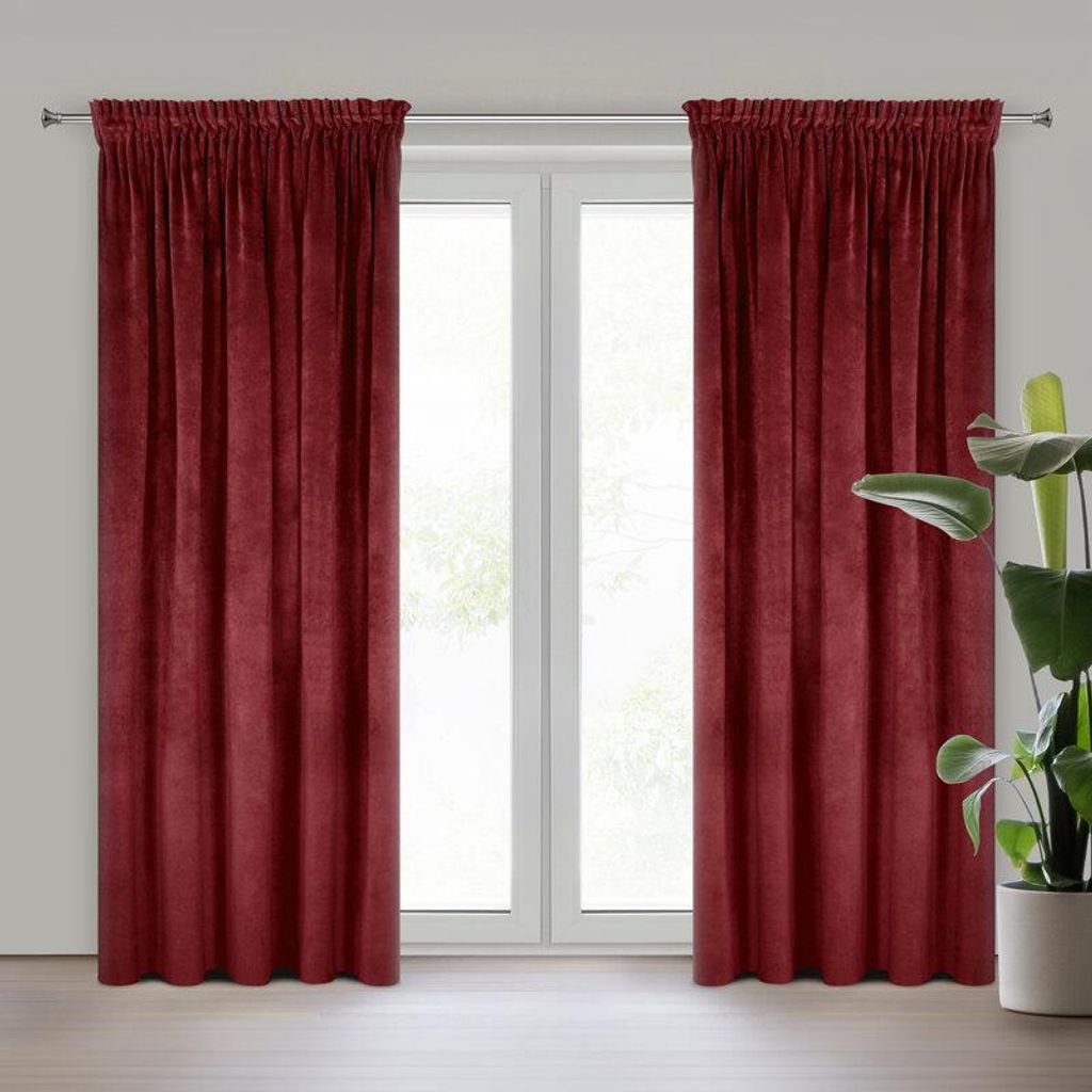 Eurofirany Vorhang VILLA dunkel dunkelrot 140X270 Produktbild 
