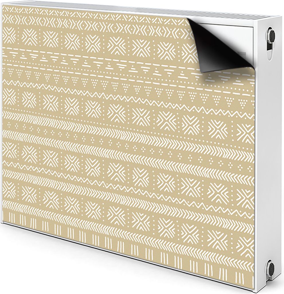 Magnet Radiator Magnet Mat Heizkörper Heizung Verkleidung Abdeckung 90x60 cm - Gelb, Form