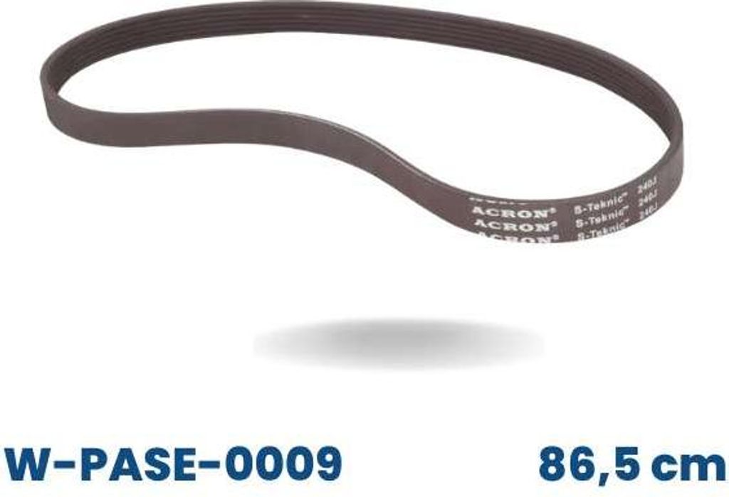 Schwarzer Balancer-Gürtel 86,5 cm - Präzisions-Keilriemen