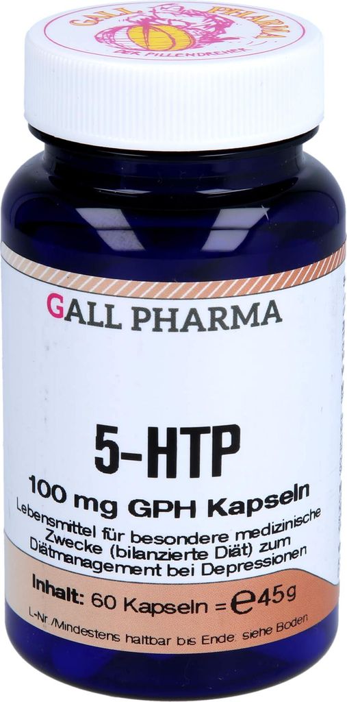 GALL PHARMA 5-HTP 100 mg GPH Kapseln, 60 St. Kapseln Produktbild 