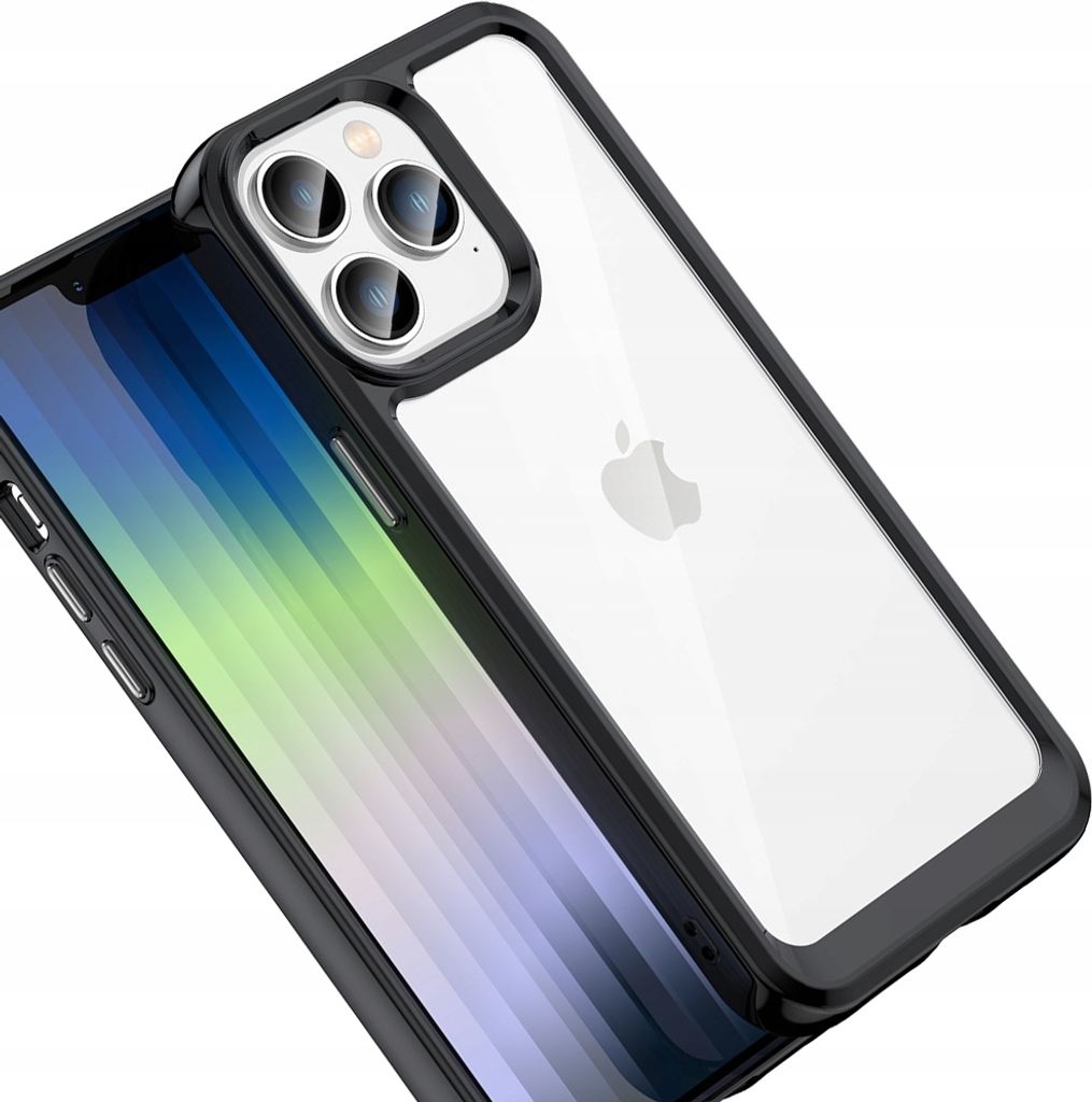 Outer Space Case Etui für Iphone 15 Pro Max Schwarz