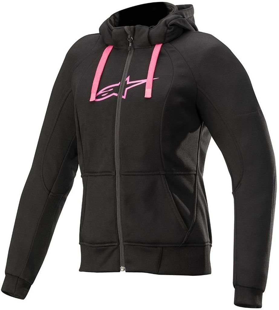 Alpinestars Stella Damen Chrome Sport Hoodie, Aramid-Verstärkt,