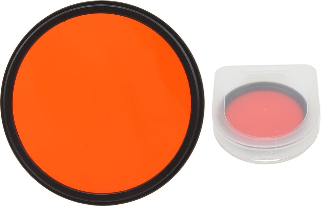 55 mm Vollfarb-Objektivfilter, optisches Glas, Digitalkamera, hochauflösendes Foto für Nikon, Sony, Orange