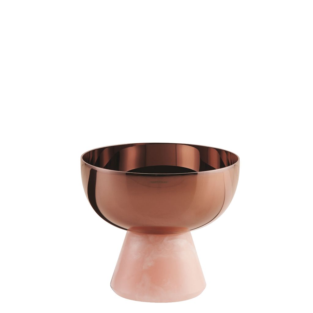Sambonet Madame Edelstahl/PVD Rum Schale a.Fuß 11 cm 55309UA1