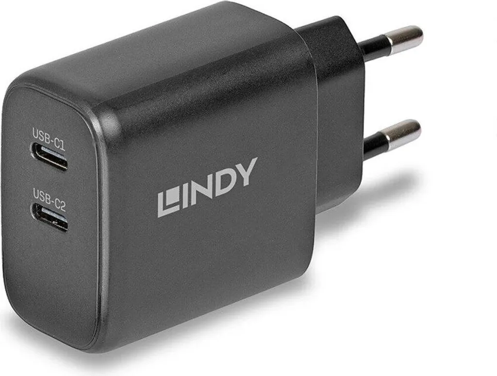 Chargeur Lindy 65W GaN USB-C - Fini la Surchauffe et les Blocs Lourds