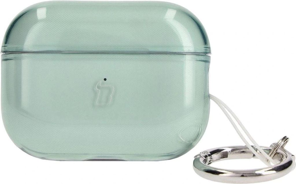 Bizon Case Kopfhörer Clear Airpods Pro 2 klar-grün