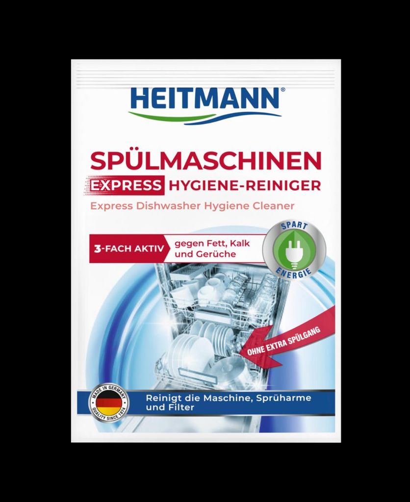 HEITMANN Express Spülmaschinenreiniger 30 g Produktbild 