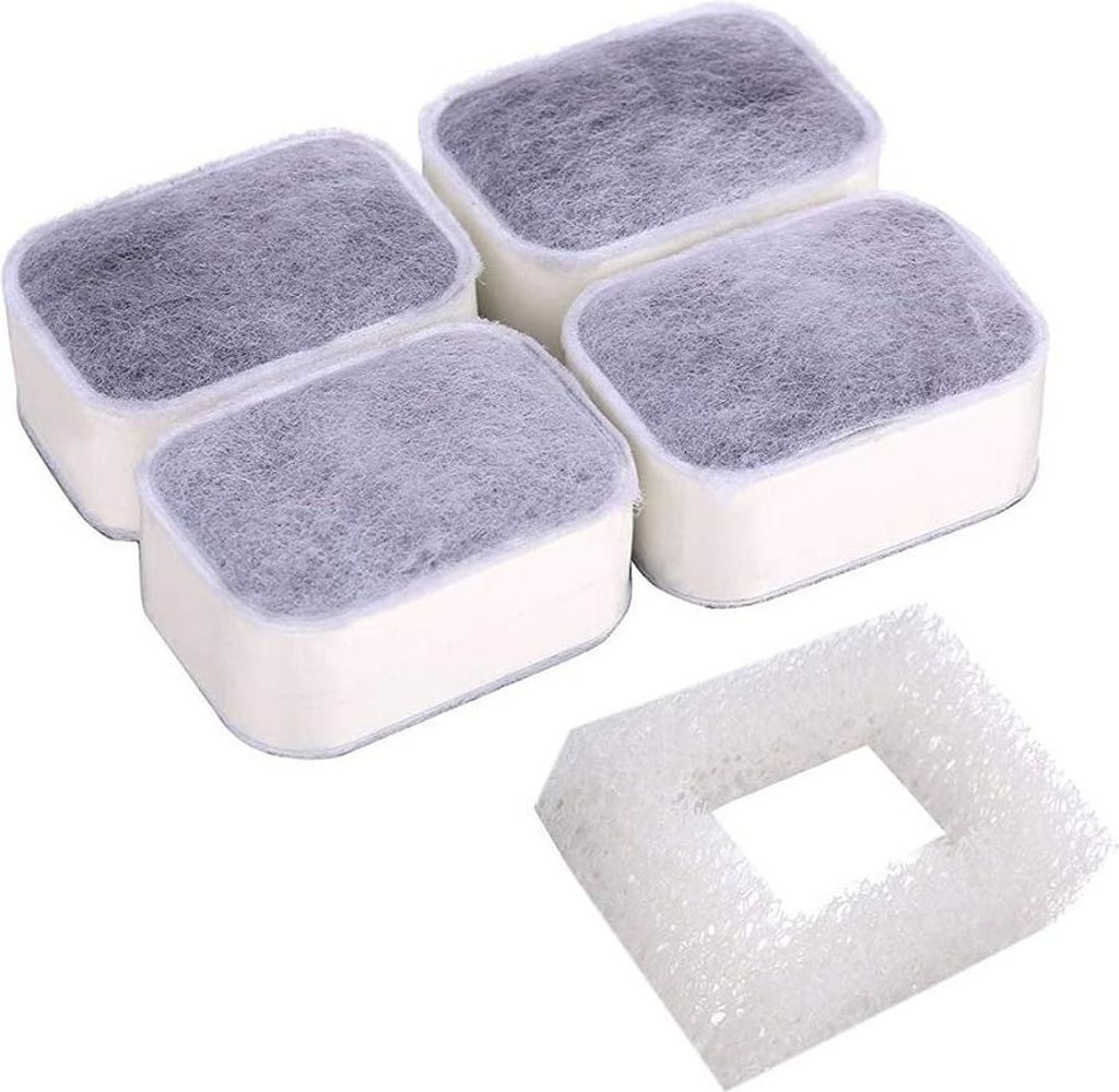 Huisdierfontein-Verschillende-Vervangende Schuim- en Katoenen Actieve Kool Filters