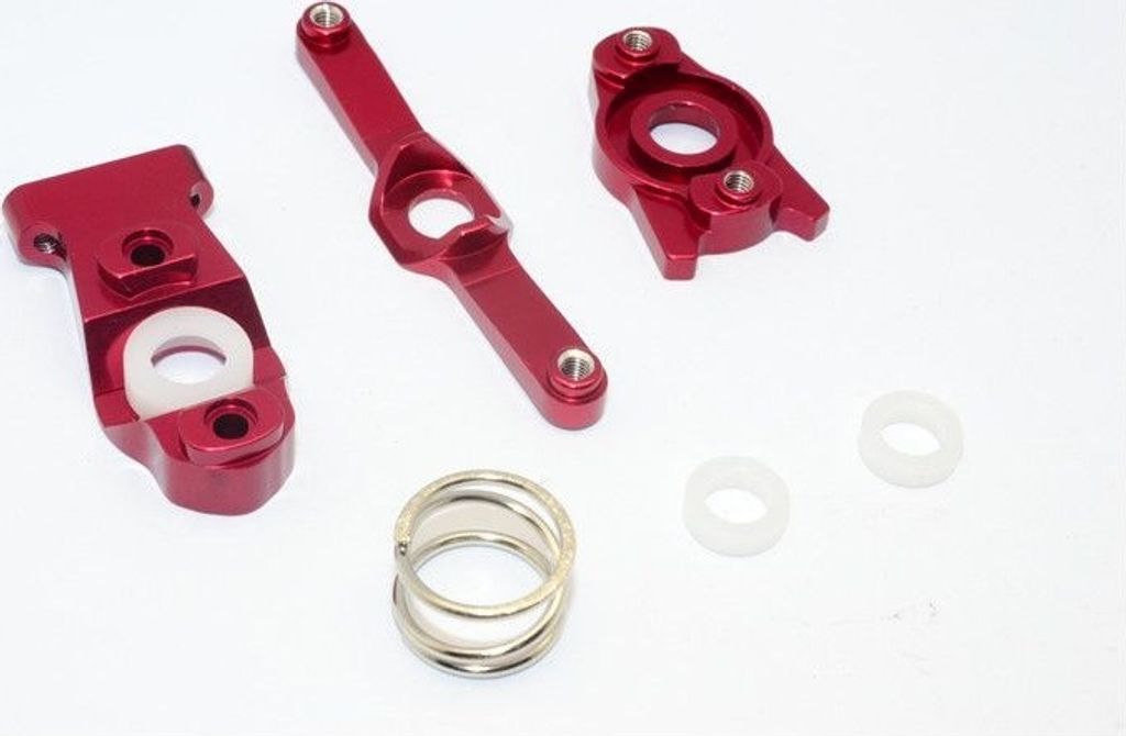 GPM ALLOY STEERING ASSEMBLY - 3PCS SET red GPMERV048R