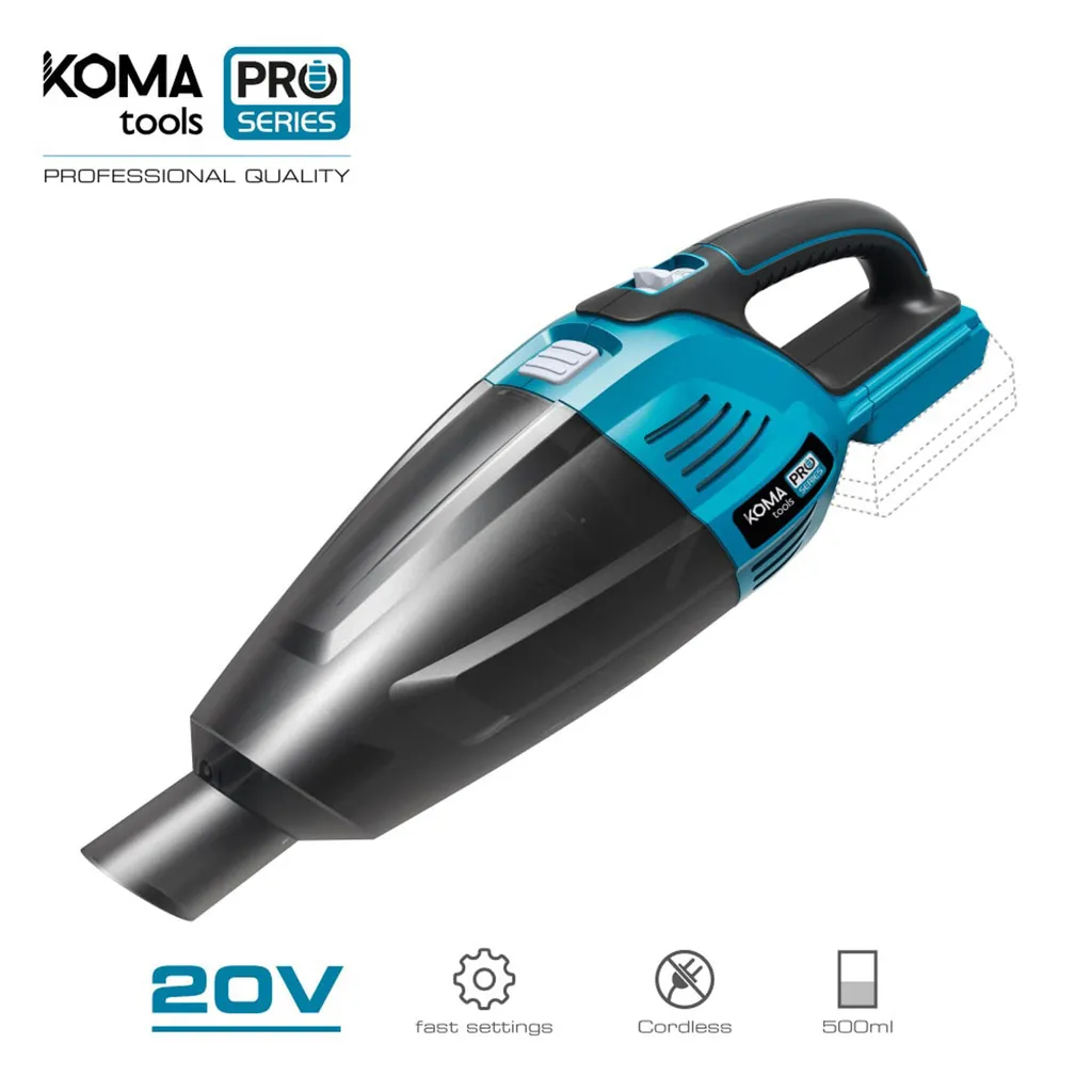 Aspirateur Koma 20V Pro Sans Fil : Puissance de Nettoyage Compacte Koma