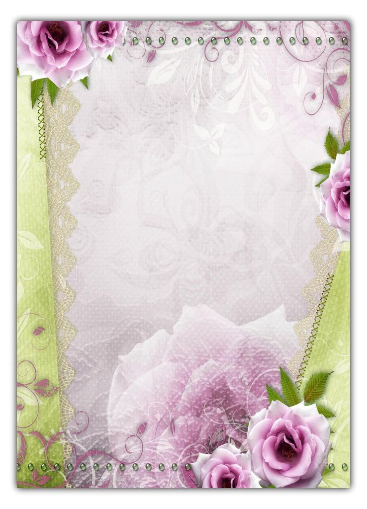 Blumen Motivpapier Briefpapier Vintage pink rosa Rosen Produktbild 