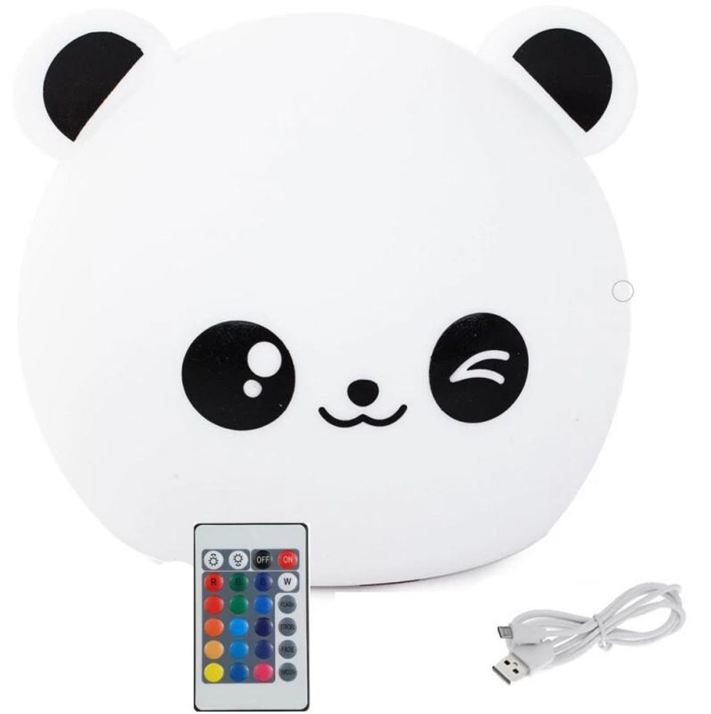 Verk 24079 Noční RGB lampička dotyková panda USB 1200mAh s Obrázok produktu 